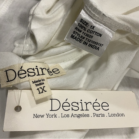 NWT DESIREE Brown Skin Girl You Are Powerful In Every Shade Girls T-Shirt Sz 1X - Picture 5 of 7